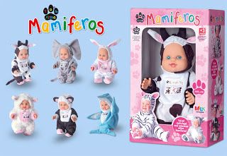 Bonecos mamiferos UNITARIO