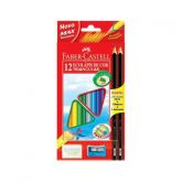Lapis de cor Faber-Castell 12 ECOLÁPIS DE COR