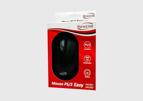 Mouse Ps/2 Easy SOMENTE NA COR PRATA